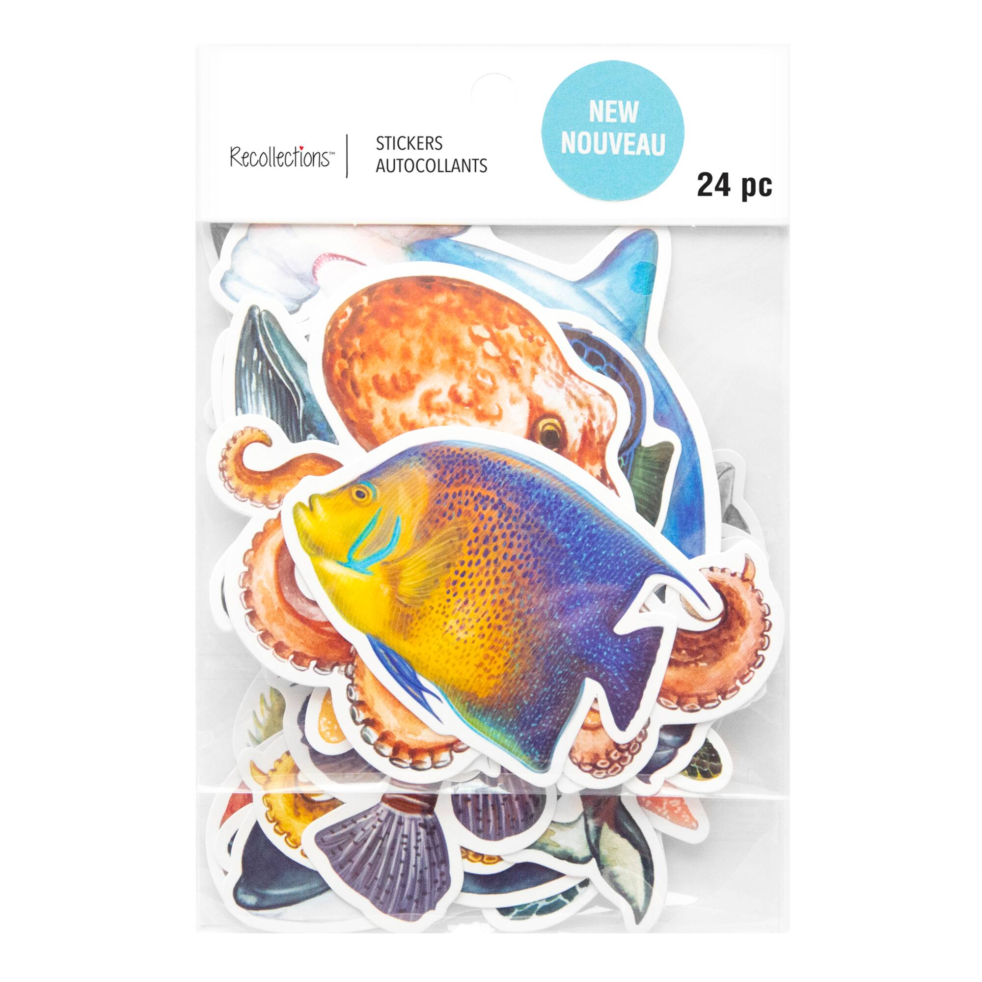 Sealife Die Cut Stickers by Recollections™